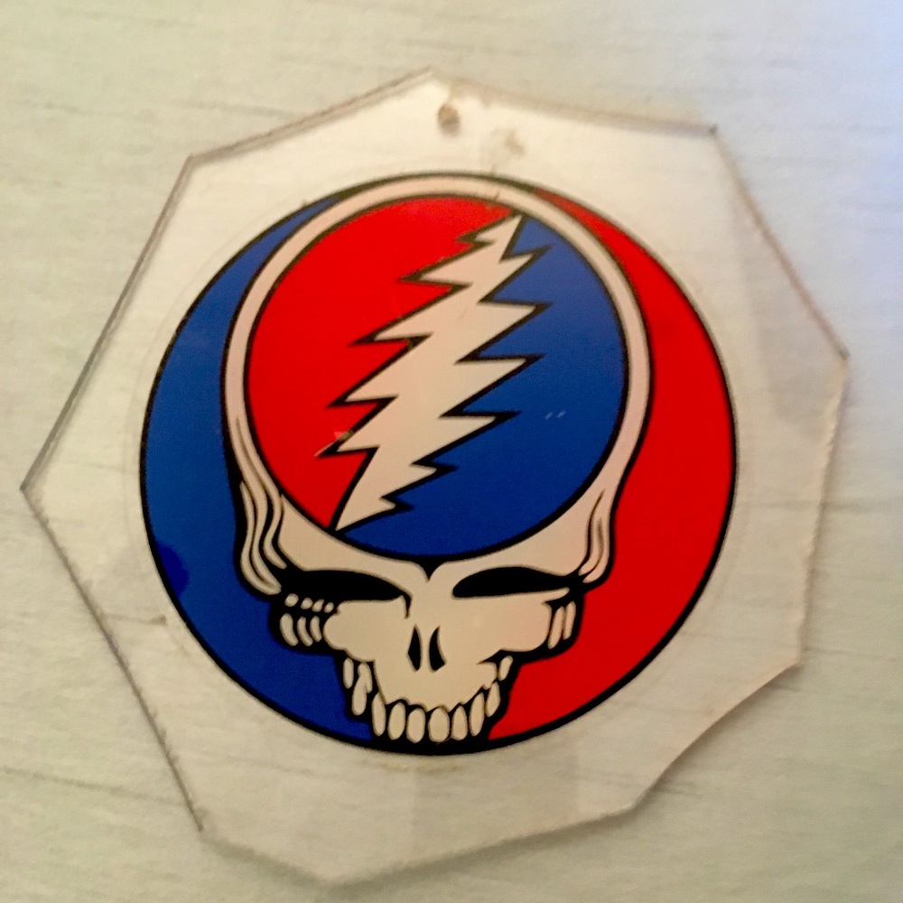Grateful Dead skull plaque